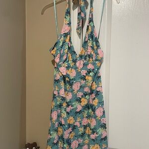 Floral Kids One Piece Swimsuit